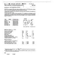Datasheet BSV65A manufacturer Siemens