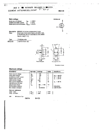 Datasheet C67078-A1011-A2 manufacturer Siemens
