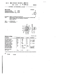 Datasheet C67078-A1609-A2 manufacturer Siemens