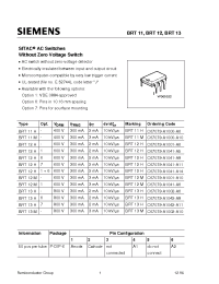 Datasheet C67079-A1001-A10 manufacturer Siemens