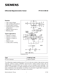 Datasheet FP212D250-22 manufacturer Siemens
