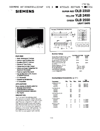 Datasheet OLB2450 manufacturer Siemens