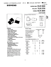 Datasheet OLB2655 manufacturer Siemens