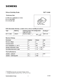 Datasheet Q62702-A0062 manufacturer Siemens