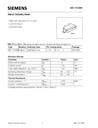 Datasheet Q62702-A1104 manufacturer Siemens