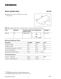 Datasheet Q62702-A971 manufacturer Siemens