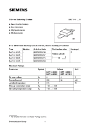 Datasheet Q62702-D1267 manufacturer Siemens