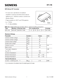 Datasheet Q62702-F1292 manufacturer Siemens