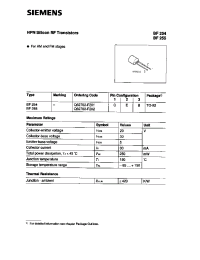 Datasheet Q62702-F202 manufacturer Siemens