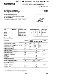 Datasheet Q62702-F676 manufacturer Siemens