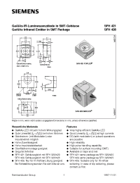 Datasheet Q62702-P1055 manufacturer Siemens