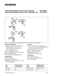 Datasheet Q62702-P1795 manufacturer Siemens