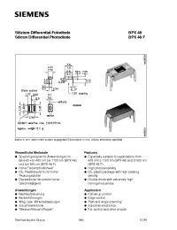 Datasheet Q62702-P305 manufacturer Siemens