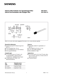 Datasheet Q62702-P5052 manufacturer Siemens