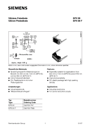Datasheet Q62702-P928 manufacturer Siemens