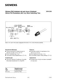Datasheet Q62702-P936 manufacturer Siemens