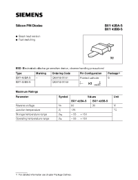 Datasheet Q62702-X151 manufacturer Siemens