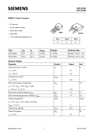 Datasheet Q67040-S4113-A2 manufacturer Siemens