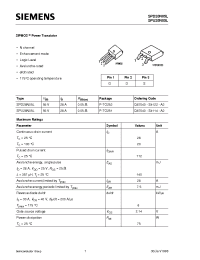 Datasheet Q67040-S4122-A2 manufacturer Siemens