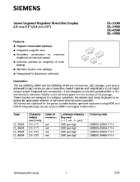 Datasheet Q68000-A5993-F114 manufacturer Siemens