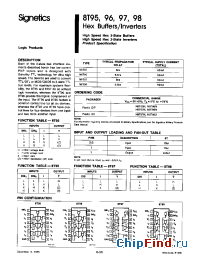 Datasheet N8T96 manufacturer Signetics