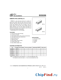 Datasheet SC8206 manufacturer Silan