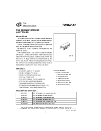 Datasheet SC84510 manufacturer Silan