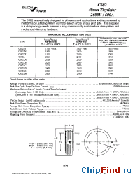 Datasheet C602/6RT46 manufacturer Silicon Power
