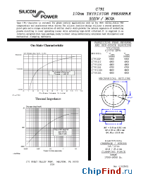 Datasheet C791/6RT302 manufacturer Silicon Power