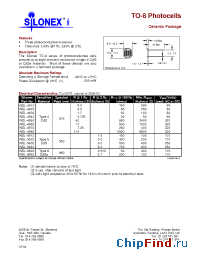 Datasheet NSL-5912 manufacturer Silonex