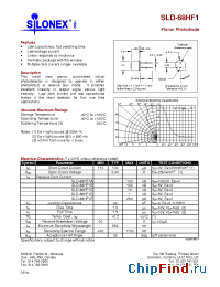 Datasheet SLD-68HF1C manufacturer Silonex
