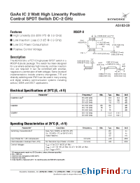 Datasheet AS103-59 manufacturer Skyworks