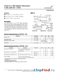 Datasheet AT001D3-24 manufacturer Skyworks