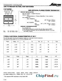 Datasheet 107XC003 manufacturer Solitron