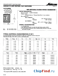 Datasheet 189XC001 manufacturer Solitron