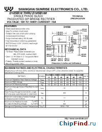Datasheet D10SB40 manufacturer SSE