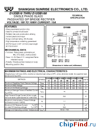 Datasheet D15SB40 manufacturer SSE