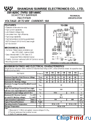 Datasheet SB1630C manufacturer SSE