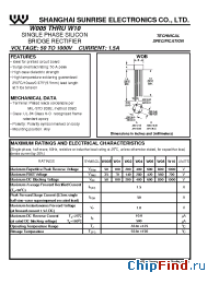 Datasheet W005 manufacturer SSE