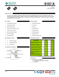 Datasheet S107-S manufacturer Solid State