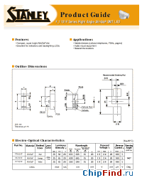 Datasheet FR1101F-M-A manufacturer Stanley
