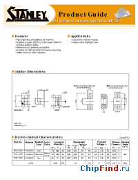 Datasheet HDB1105W-TR manufacturer Stanley