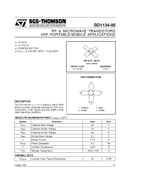 Datasheet 1134-5 manufacturer STMicroelectronics