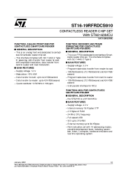Datasheet 19RFDCS910 manufacturer STMicroelectronics