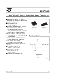 Datasheet 29F010 manufacturer STMicroelectronics