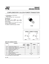 Datasheet 2N6488 manufacturer STMicroelectronics