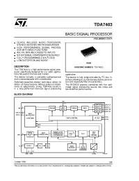 Datasheet 7403 manufacturer STMicroelectronics