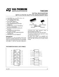 Datasheet 74AC244 manufacturer STMicroelectronics