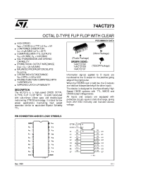 Datasheet 74ACT273B manufacturer STMicroelectronics