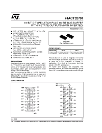 Datasheet 74ACT32701 manufacturer STMicroelectronics